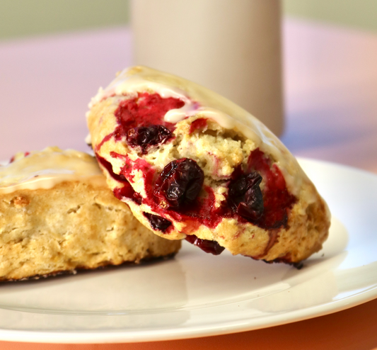 Gluten Free Cranberry Orange Scone