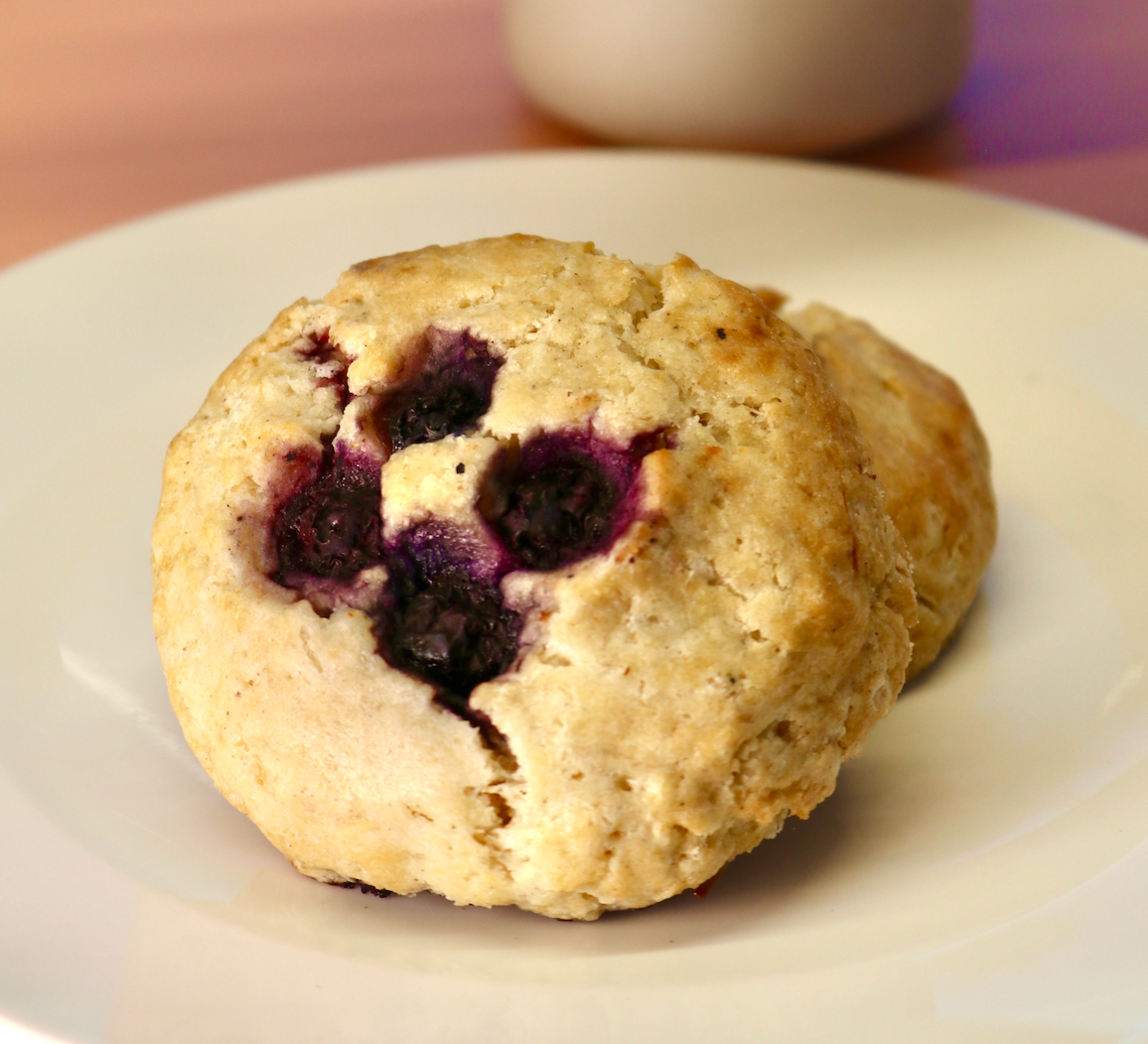 Gluten Free Blueberry Lemon Scone