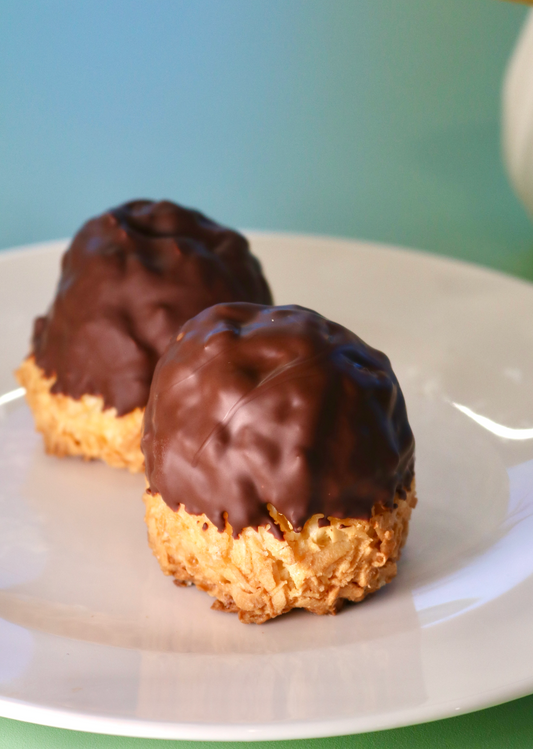 Gluten Free Chocolate Covered Macaroon
