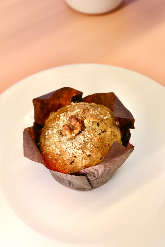 Gluten Free Banana Walnut Muffin